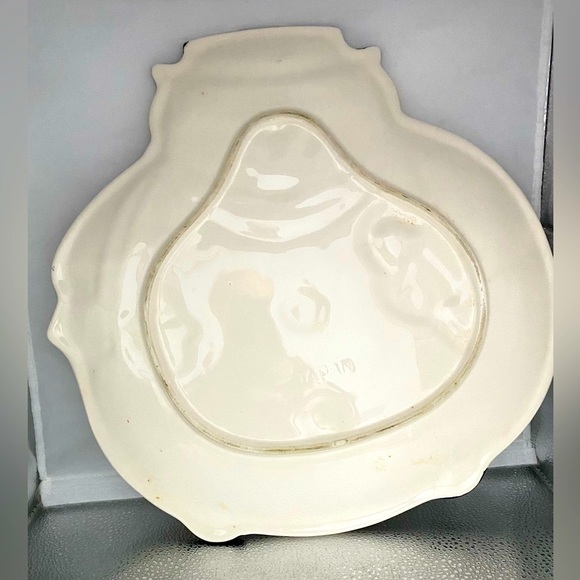 “Snowman” 14” Ceramic Platter - Vintage - Picture 7 of 9